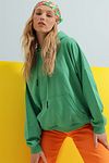 Sweatshirt - Grün - Regular Fit