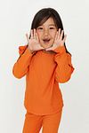 Zweiteiler - Orange - Regular Fit