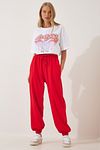 Jogginghose - Rot - Jogger