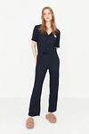 Pajama Set - Blue - Plain