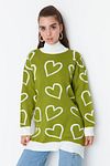Sweater - Green - Regular fit