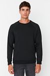 Sweatshirt - Schwarz - Regular Fit