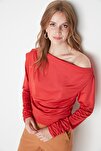 Blouse - Red - Regular fit