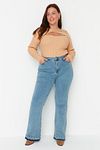 Große Größen in Jeans - Blau - Slim