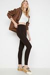 Leggings - Brown - High Waist