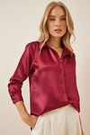 Hemd - Bordeaux - Regular Fit