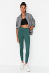Leggings - Green - High Waist