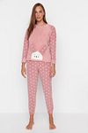 Pyjama - Rosa - Unifarben