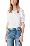 T-Shirt - Weiß - Figurbetont