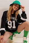 Sweatshirt - Schwarz - Relaxed Fit