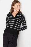 Pullover - Schwarz - Regular Fit