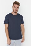 T-Shirt - Dunkelblau - Regular Fit