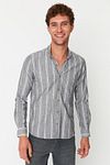 Hemd - Schwarz - Slim Fit