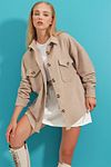 Shirt - Beige - Oversize