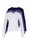 T-Shirt - Purple - Regular fit