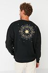 Sweatshirt - Schwarz - Regular Fit