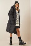 Mantel - Schwarz - Puffer