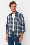 Shirt - Navy blue - Slim fit