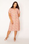 Plus Size Dress - Pink - Basic