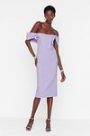 Dress - Purple - Bodycon