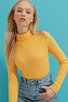 Blouse - Yellow - Slim fit