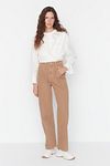 Jeans - Braun - Wide Leg