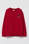Sweatshirt - Rot - Regular Fit