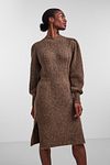 Kleid - Braun - Strickkleid