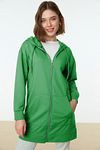 Sweatshirt - Grün - Oversized