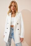 Blazer - Weiß - Relaxed Fit