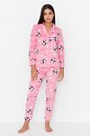 Pyjama - Rosa - Mit Slogan