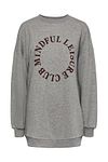Sweatshirt - Grau - Oversized