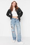 Jeans - Blau - Wide Leg