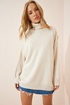 Pullover - Beige - Oversized