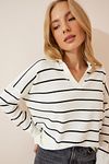 Pullover - Weiß - Regular Fit