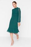 Dress - Green - A-line