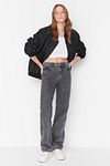 Jeans - Schwarz - Wide Leg