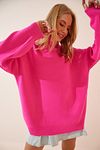 Pullover - Rosa - Oversized