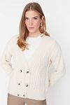 Cardigan - Beige - Regular fit
