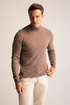 Pullover - Beige - Slim Fit