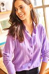 Hemd - Lila - Regular Fit