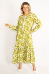 Plus Size Dress - Green - Basic
