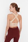 Sports Bra - Gray - Plain