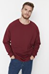 Sweatshirt - Bordeaux - Regular Fit