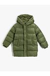 Winterjacke - Khaki - Puffer