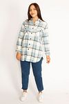 Plus Size Shirt - Blue - Regular fit