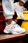 Sneaker - Weiß - Flacher Absatz