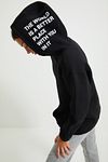Sweatshirt - Schwarz - Boyfriend