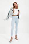 Leggings - Dunkelblau - Hoher Bund