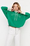 Sweatshirt - Grün - Relaxed Fit